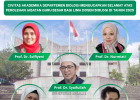 Civitas Departemen Biologi Fakultas MIPA Universitas Andalas mengucapkan selamat atas perolehan Guru Besar (Profesor) kepada lima Dosen Biologi di Tahun 2025