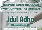 Selamat Hari Raya Idul Adha 1447 H/2026 M